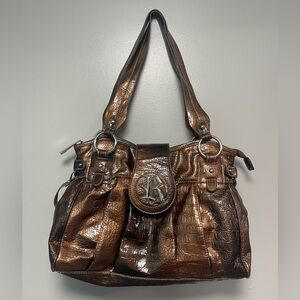 Reflections Elegant Brown Handbag